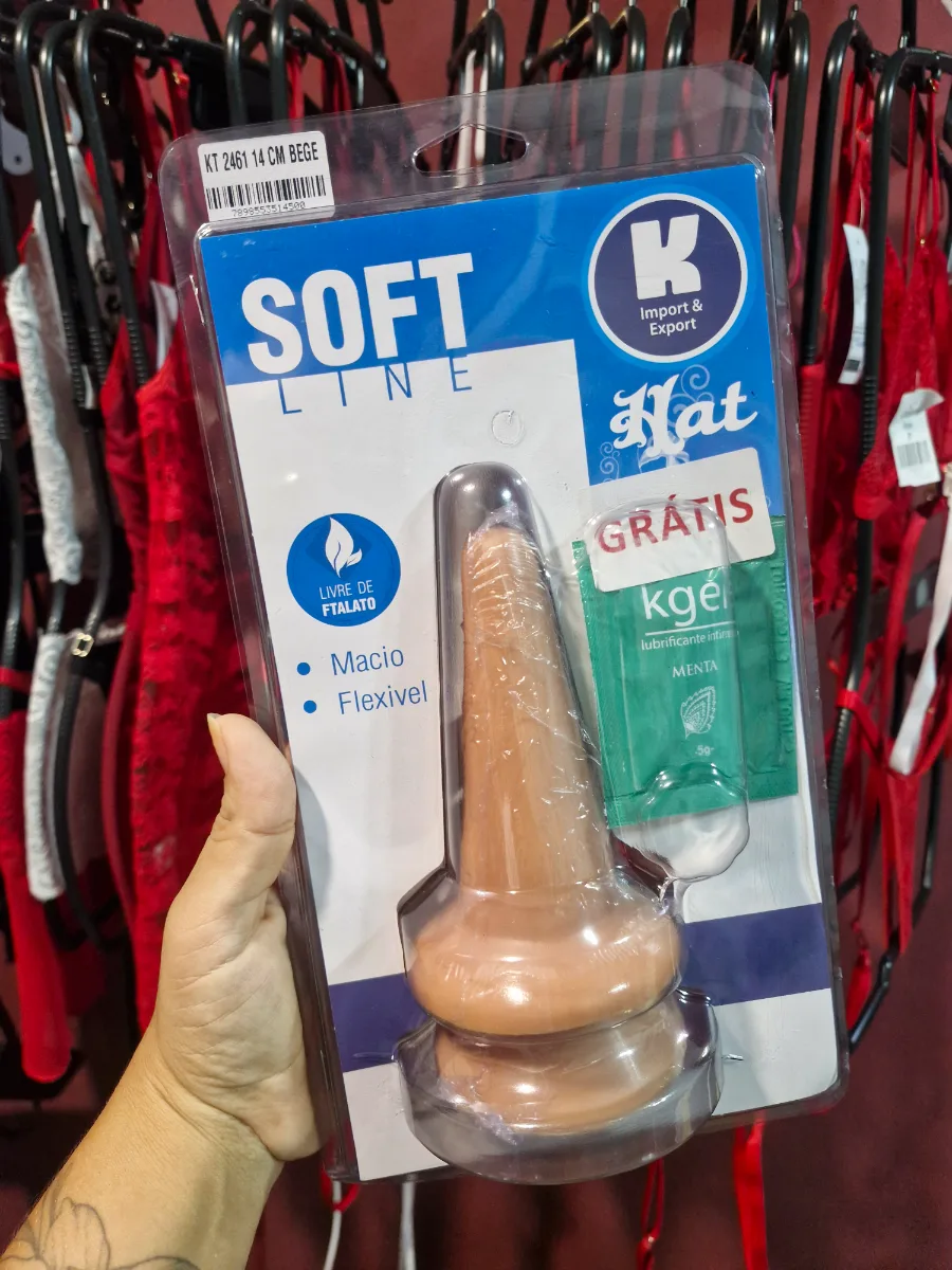 Plug anal com ventosa