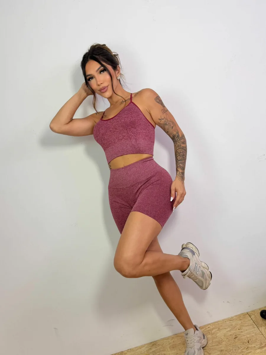 Conjunto tecido liso